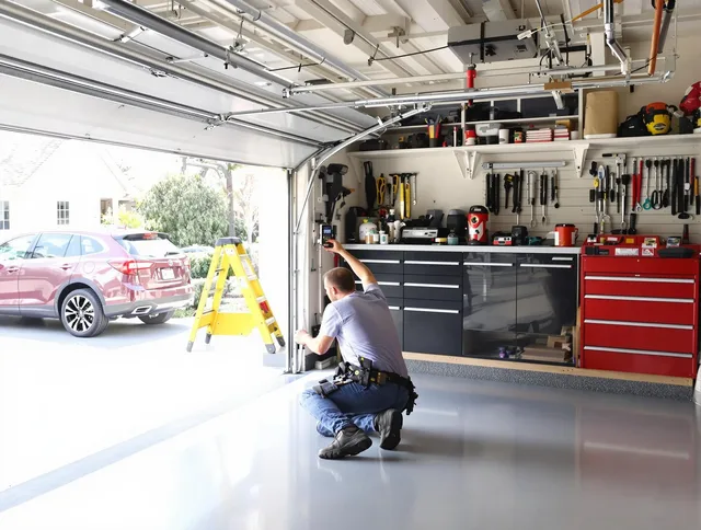 Local garage door repair service by Poinciana Garage Door Repair in Poinciana